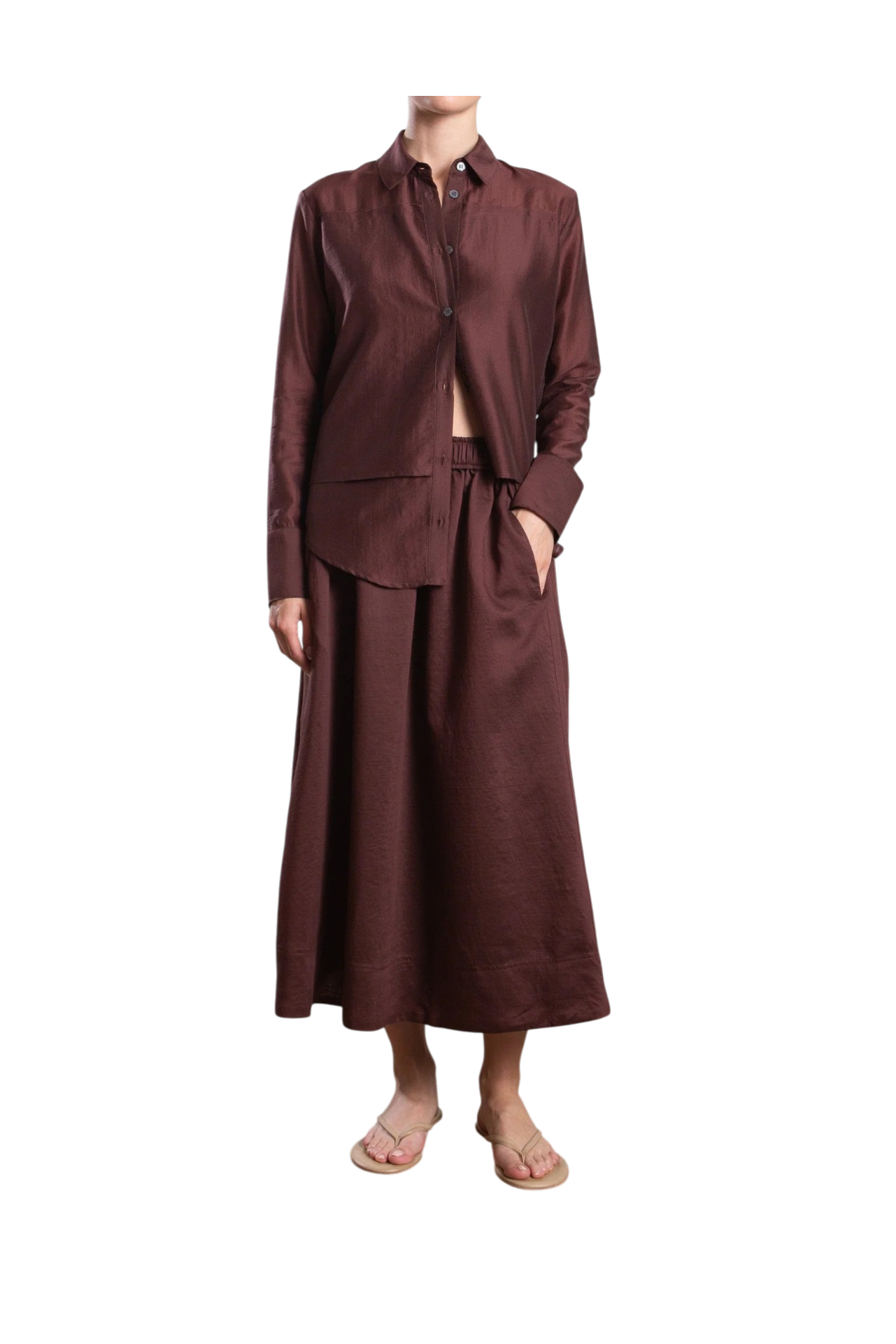 Skirt Claudia Chocolate