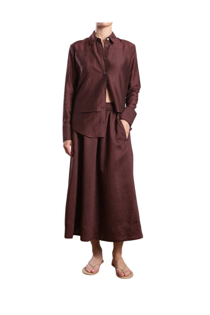 Skirt Claudia Chocolate