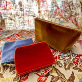 Velvet Pouch Bronze