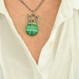 Lapis Scarab Necklace