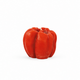 Bell Pepper Beeswax Candle: Red