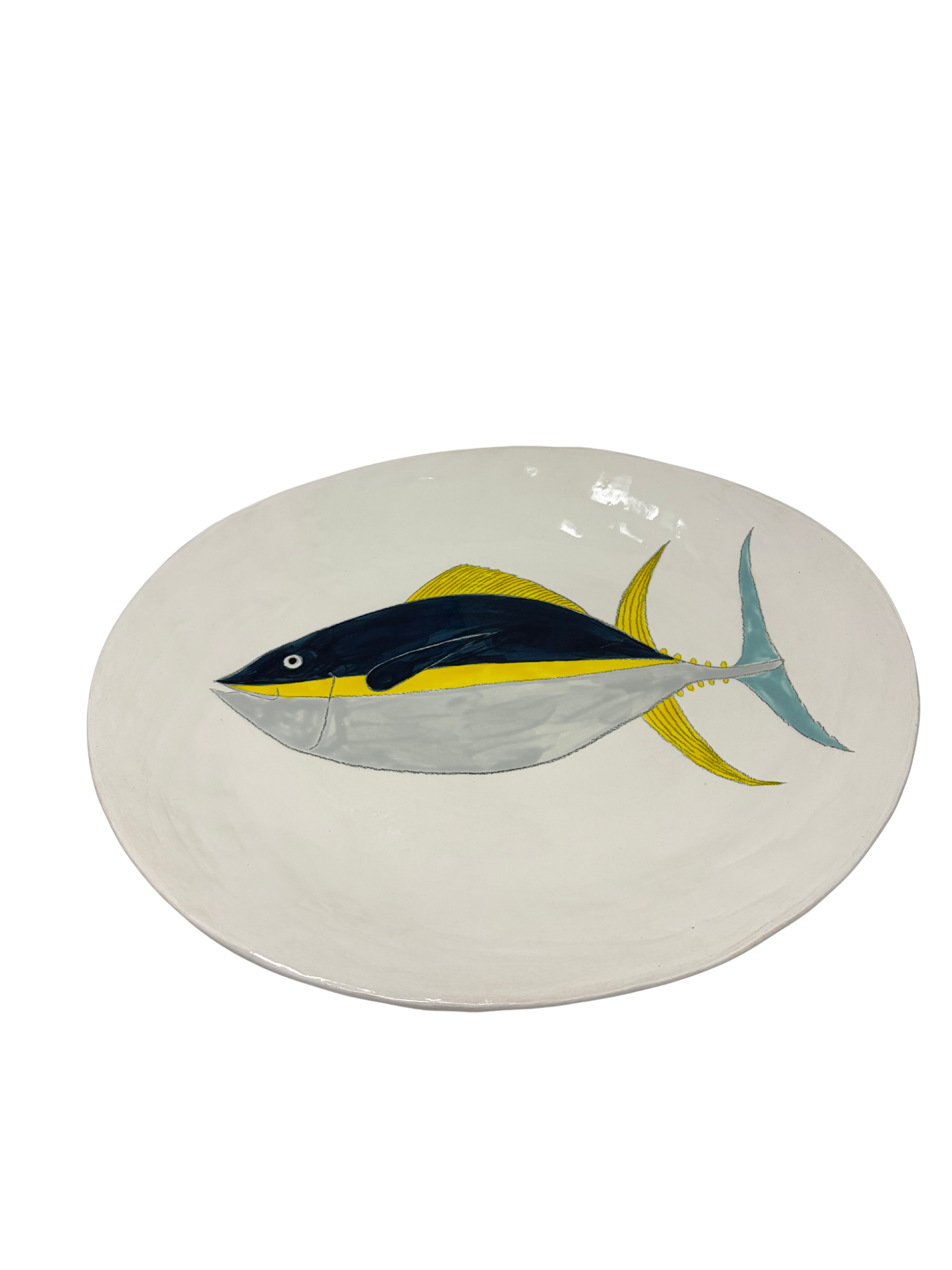 New Large Oval Platter Fish 1