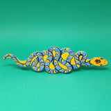 Snake Bookmark Yellow