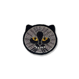 Grey Burmese Brooch