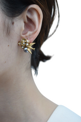 Monshiro Hanabiwa ToTori Petite Earrings