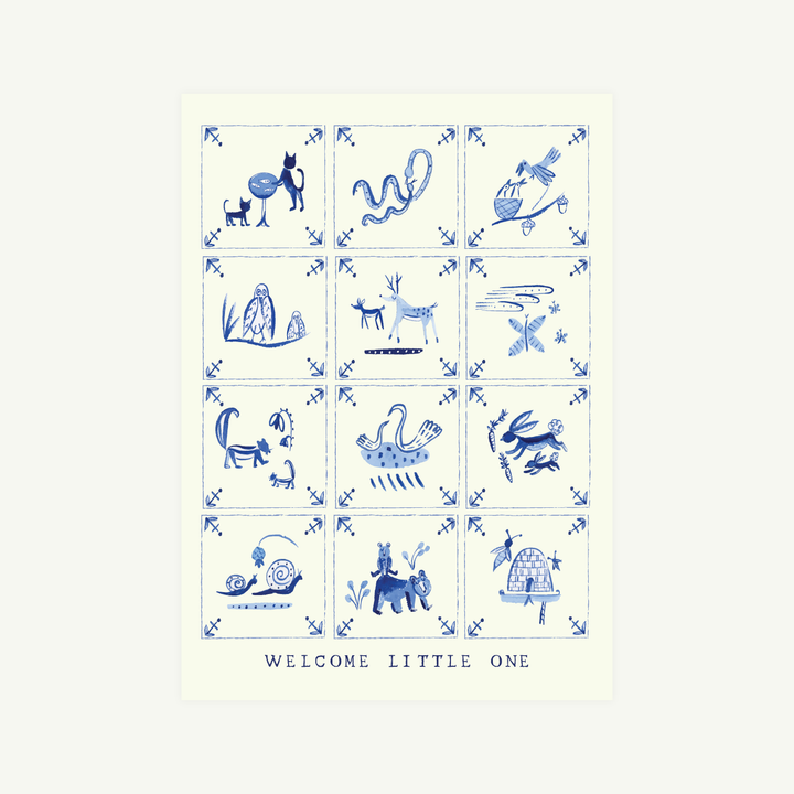 Baby Delft Tiles