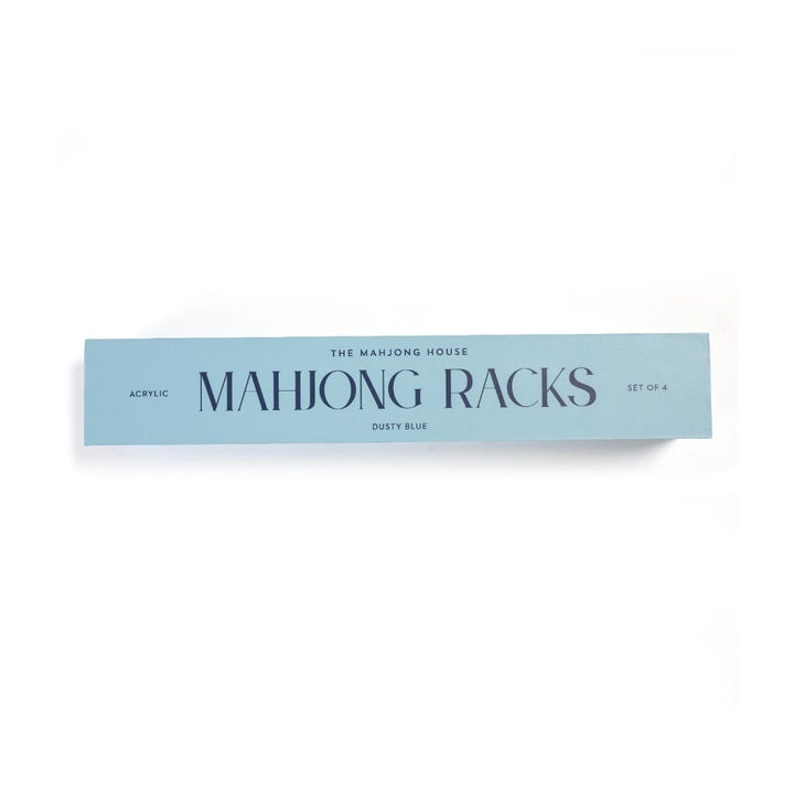 Mahjong Racks Dusty Blue (Set of 4)