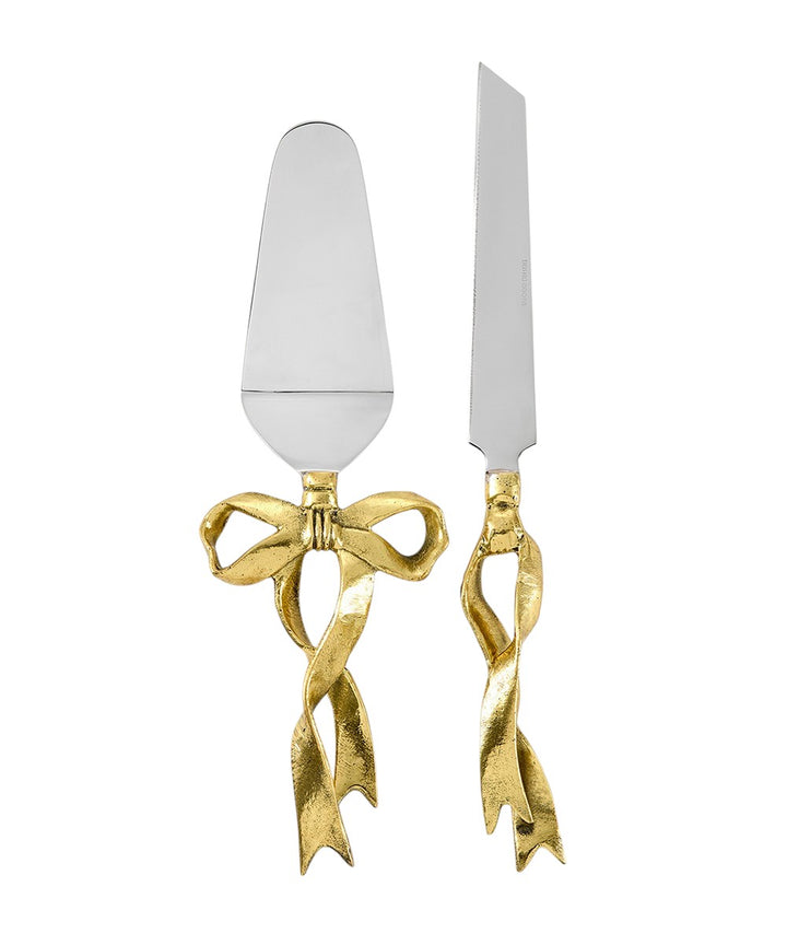 Bow Cake Serving Set