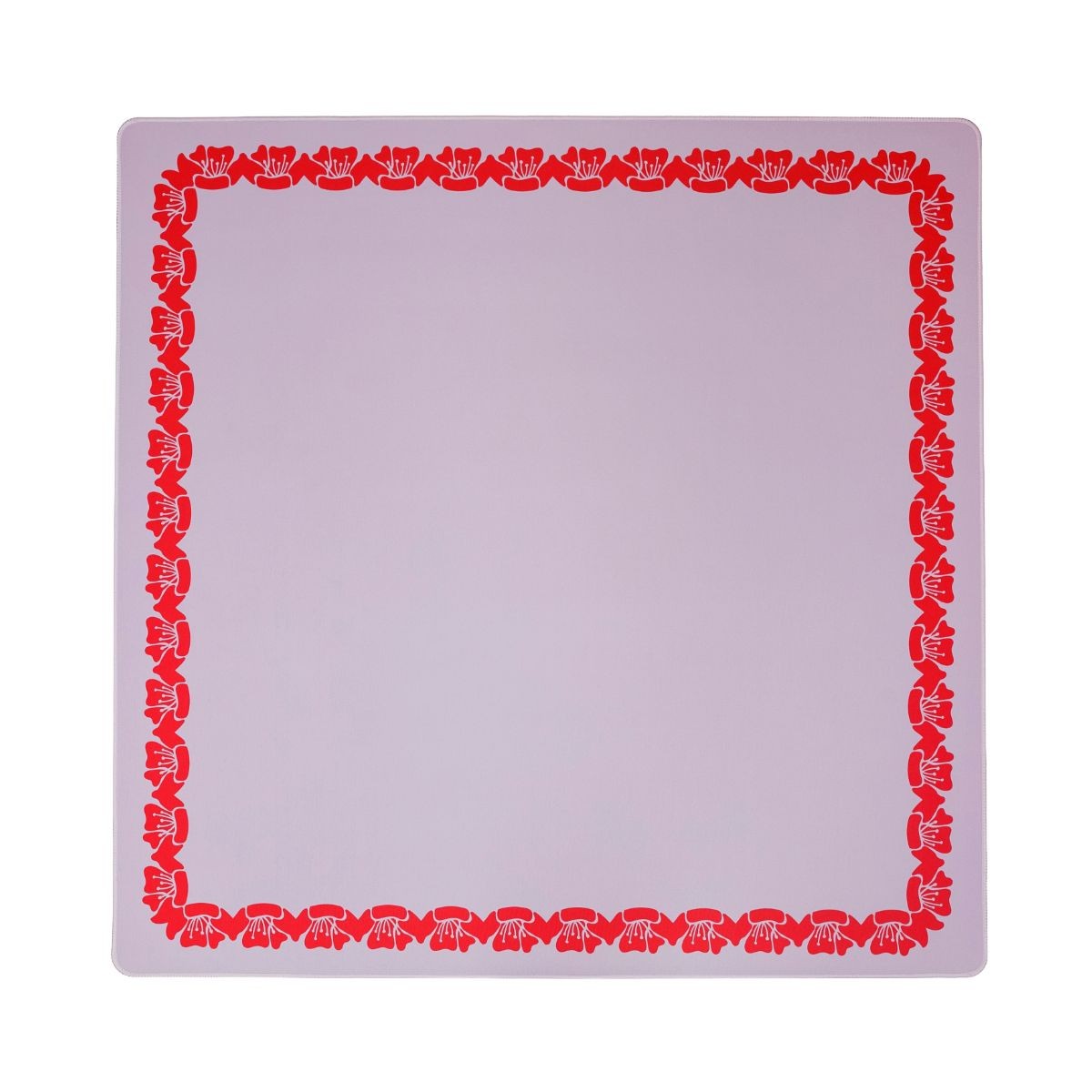 Double-Sided Mahjong Mat Purple & Red/Green