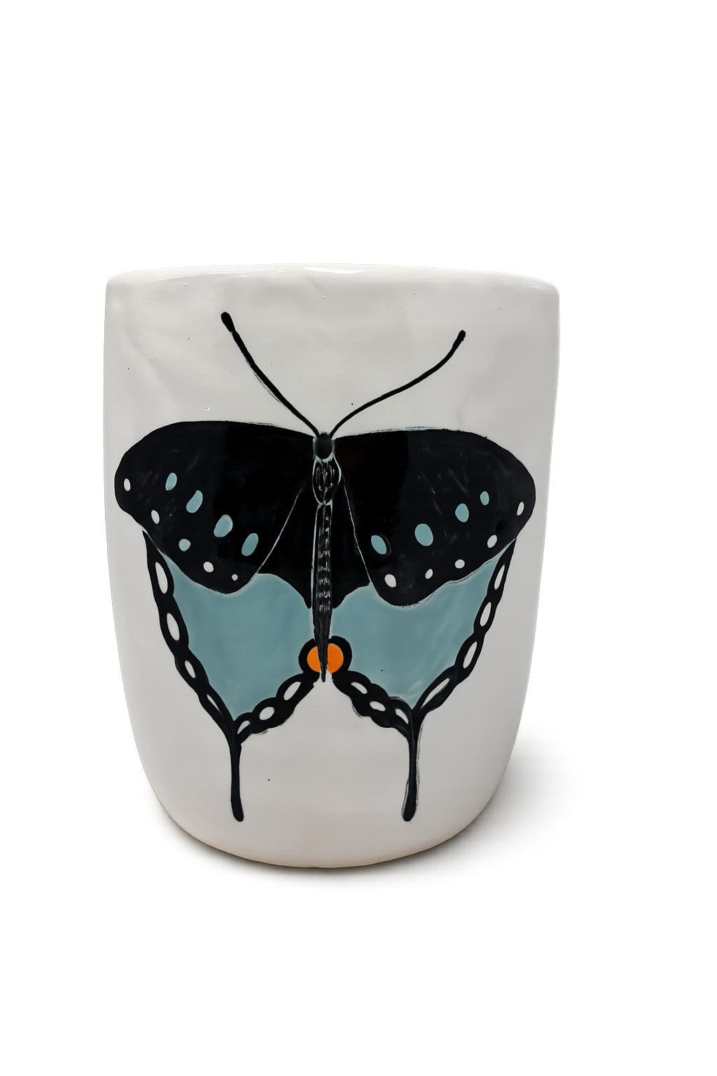 Small Vase Butterfly 1