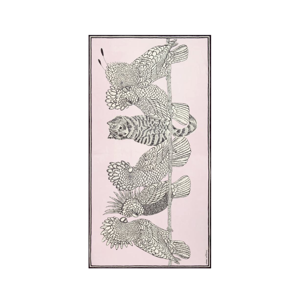Scarf Caracat Nude