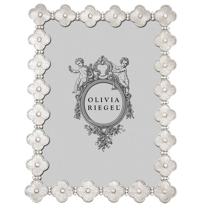 Frame Clover Silver 4"x6"