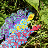 Snake Bookmark Petrol Blue