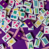 Mahjong Tile Set Plum