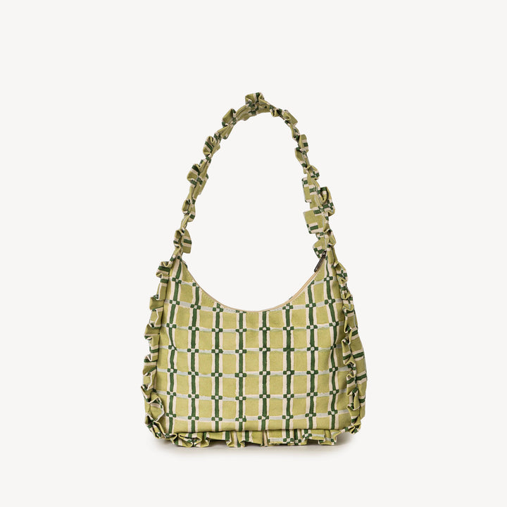 Moss Check Shoulder Bag