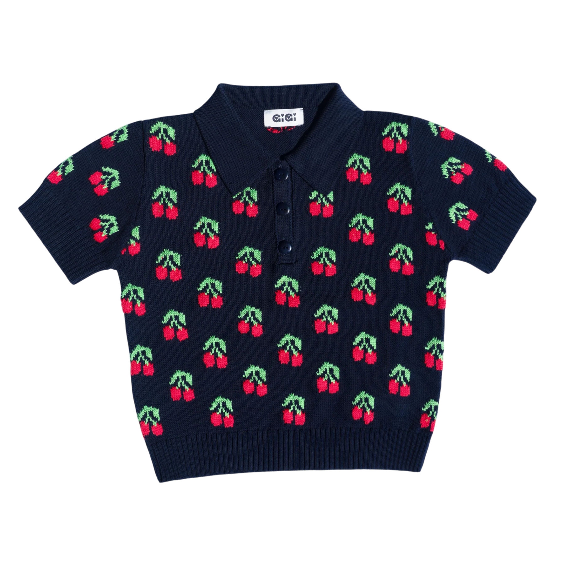 Cherry Polo Navy
