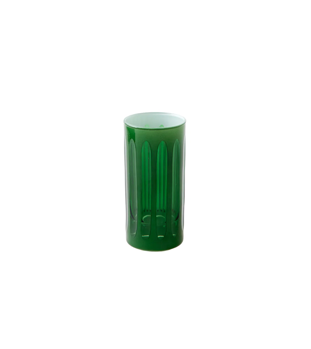 Empire Malachite Glass Nips (Set of 4)