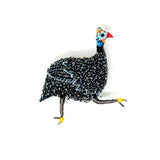 Brooch Guinea Fowl