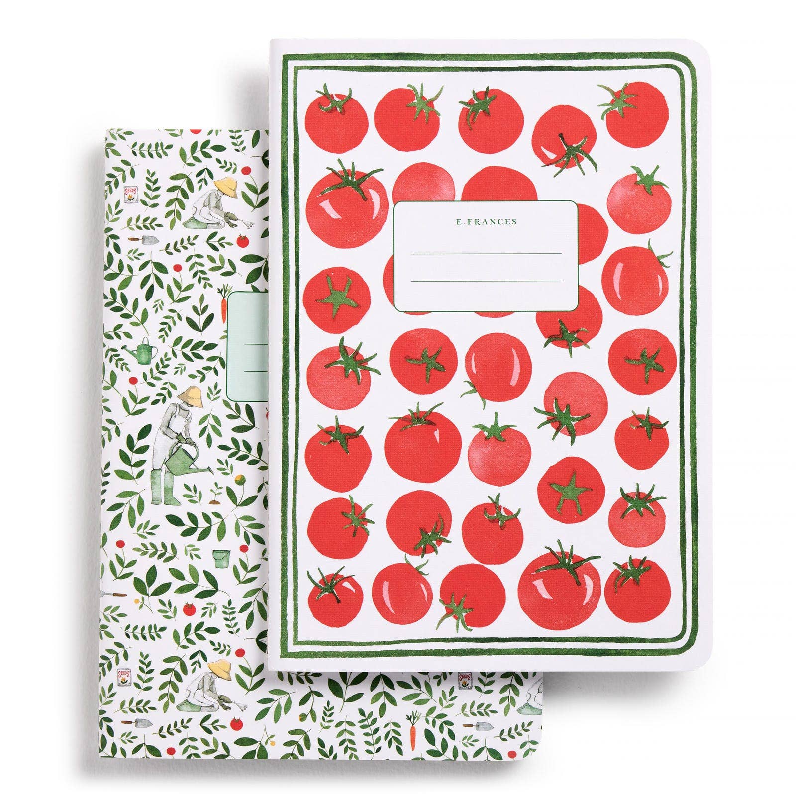 Gardener Set of Two Stitched Notebooks