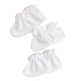 Jersey Booties in White