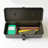 Trunk Shape Toolbox T-320 in Japanese Tea Green