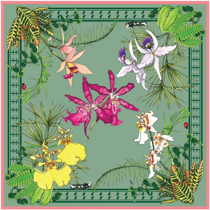 Kerr Chief Scarf Orchid Thief