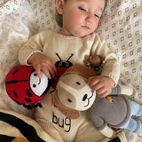 Stuffed Spring Baby Ladybug