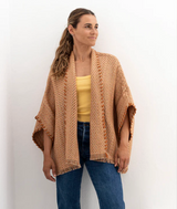 Cardigan in Camel