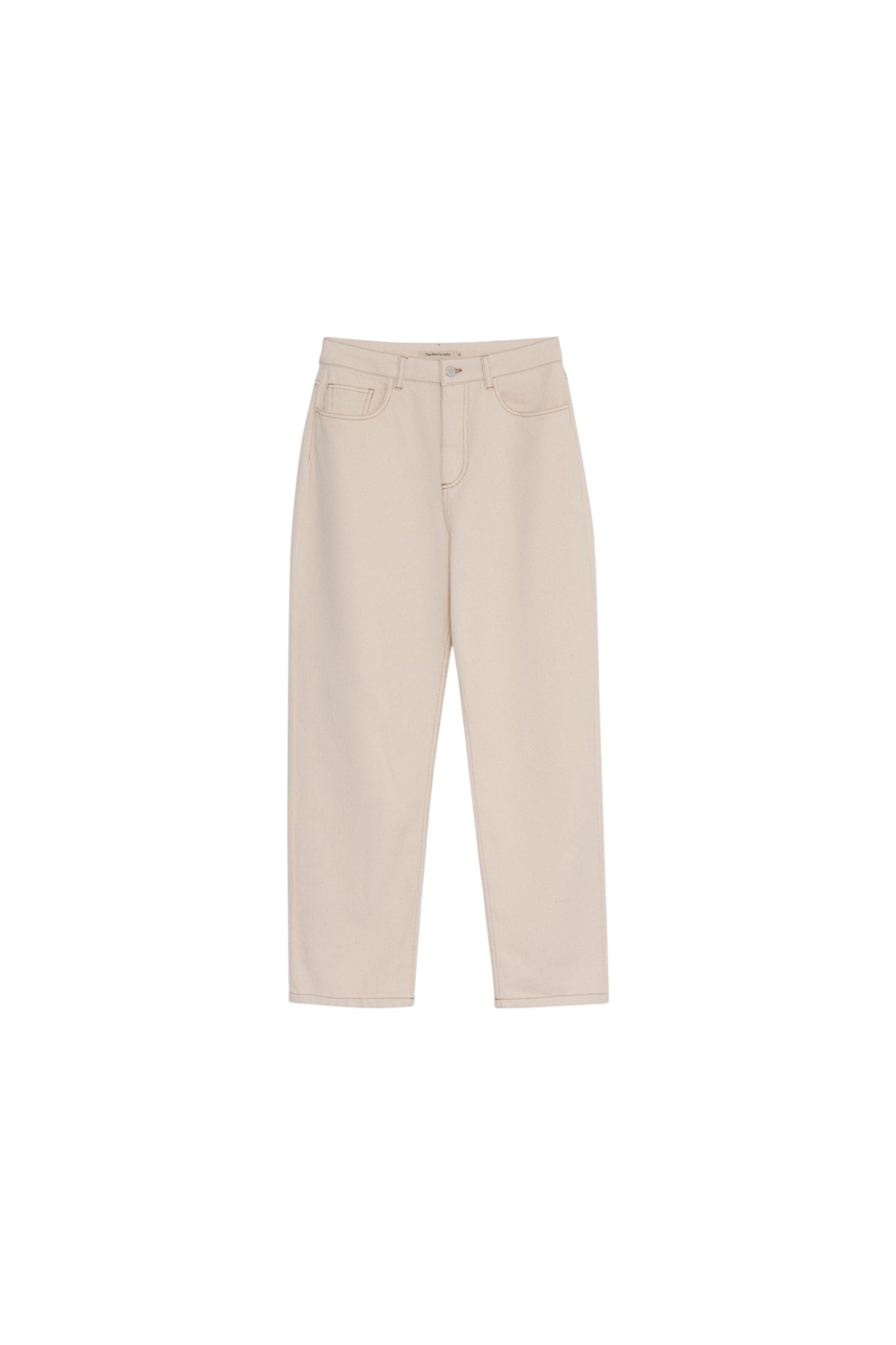 The New Society Pants Ecru