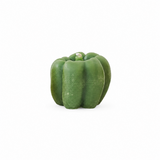 Bell Pepper Beeswax Candle: Green