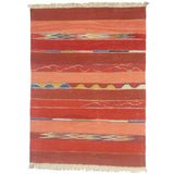 Prismatic Passages Rug - Red