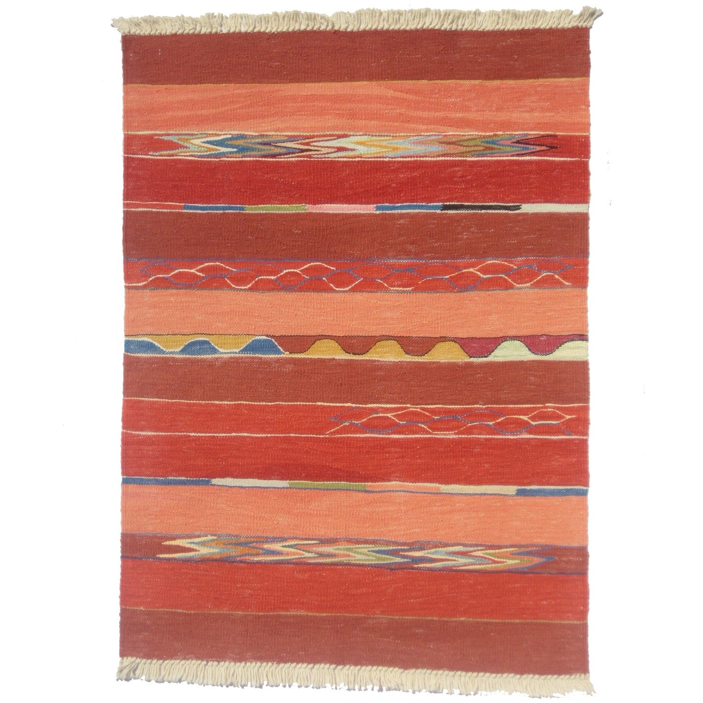 Prismatic Passages Rug - Red