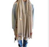 USA Holiday Plaid Shawl