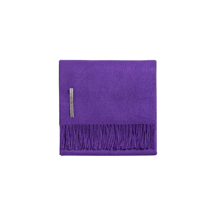 Alpaca Throw Purple