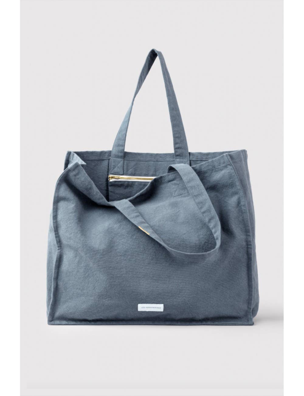 Horizon Blue Canvas Tote