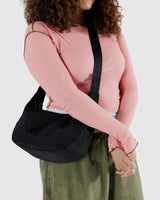 Medium Crescent Bag Black