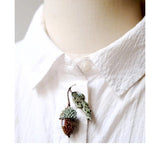 Brooch Acorn