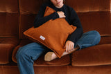 Canvas Tote in Caramel Brown