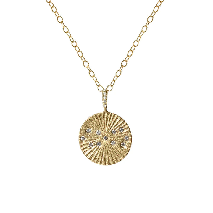 Infinity Nebula Coin Necklace