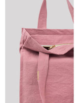 Rosewood Zipped Bag