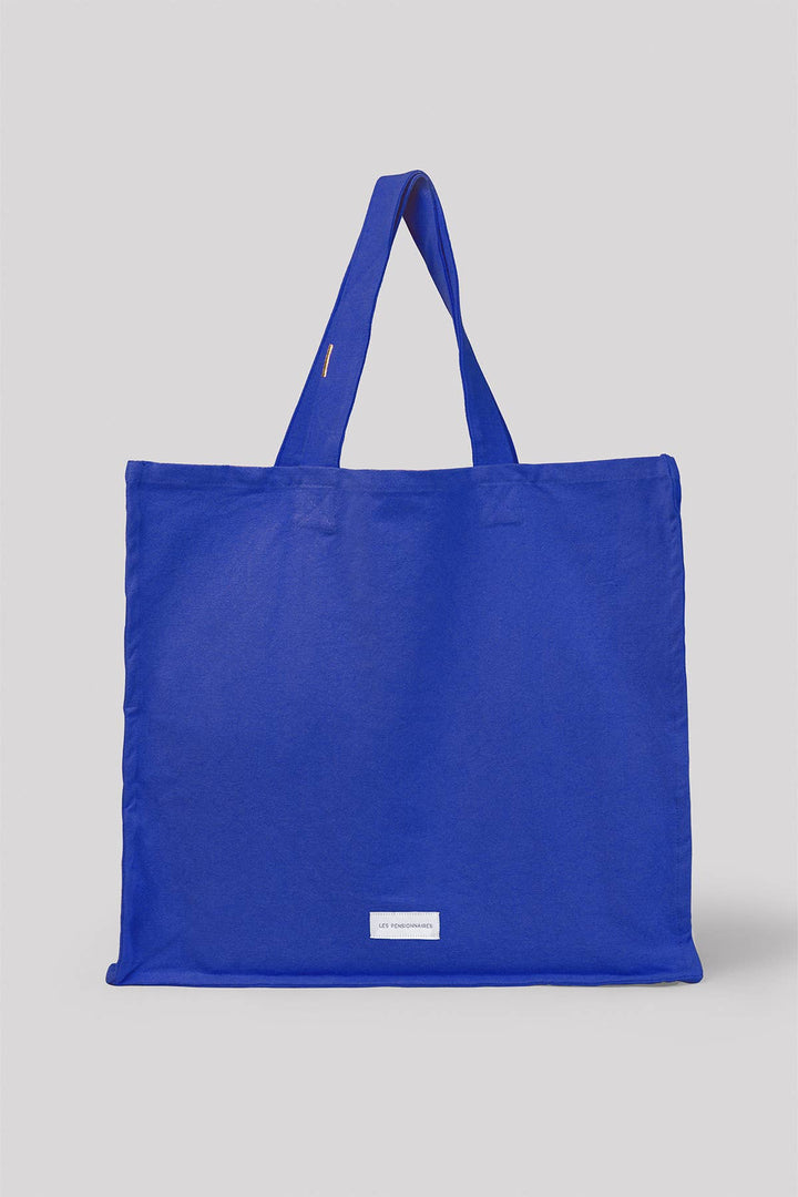 Ultramarine Blue Canvas Tote
