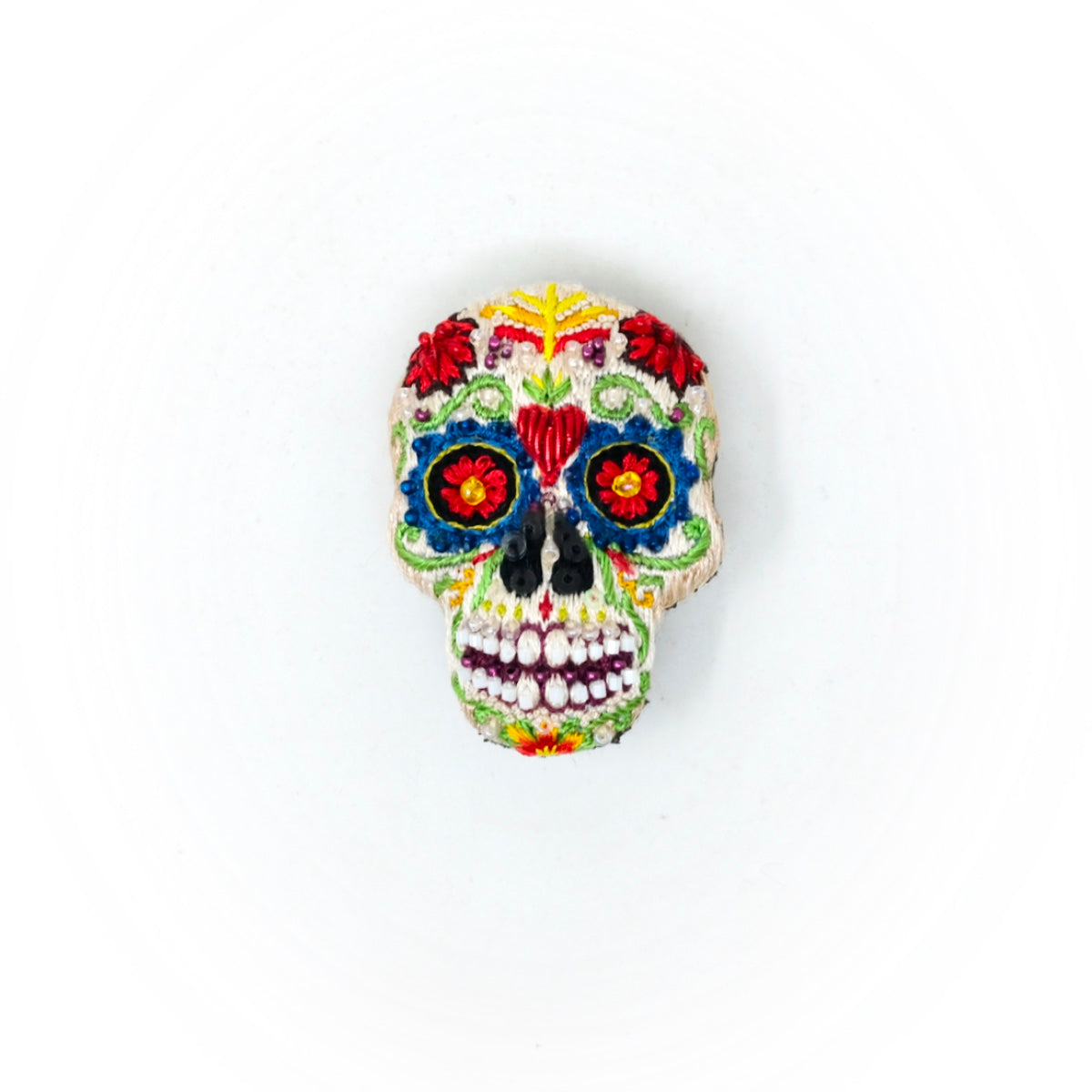 Brooch Sugar Skull