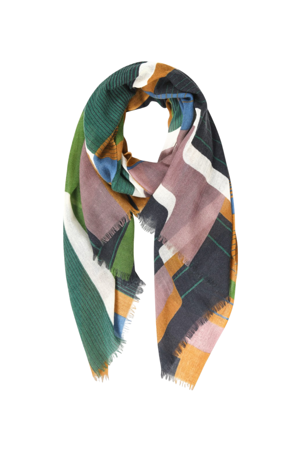 Scarf Green Petra