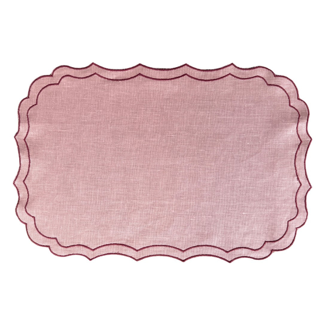 Placemat Firenze Maroon