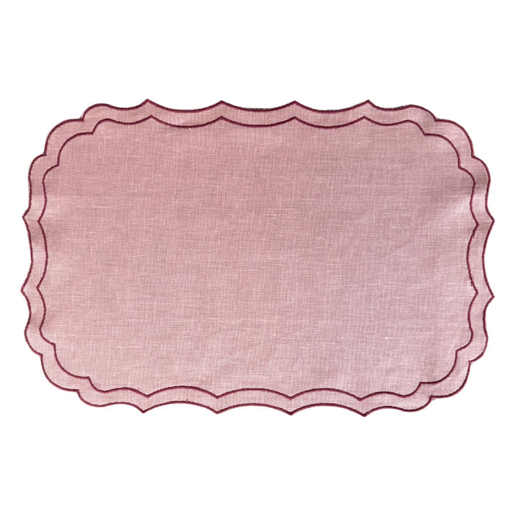 Placemat Firenze Maroon
