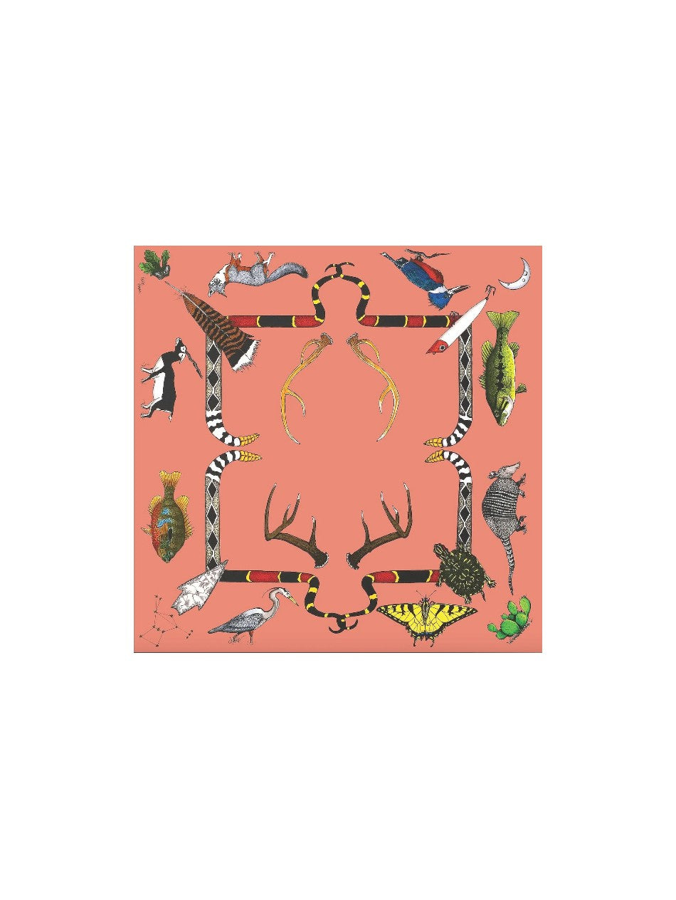 Kerr Chief Pocket Square Hill Country Peach Tree