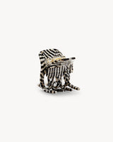 Mini Hair Clip Perle Noir
