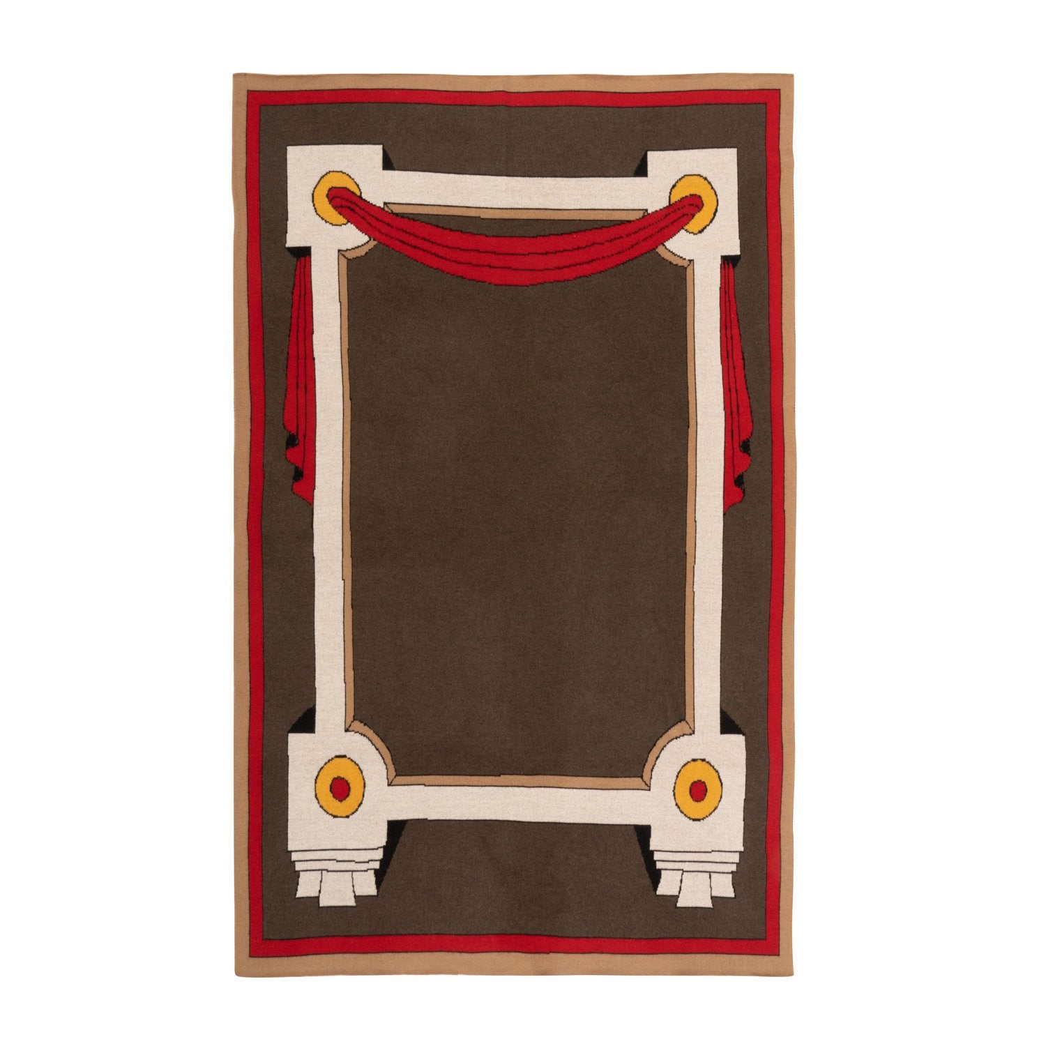 Drapery Brown Throw