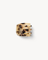 Mini Hair Clip Blonde Tortoise
