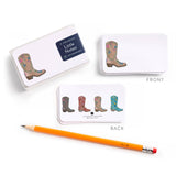 Cowboy Boot Little Notes® NEW 55 Count